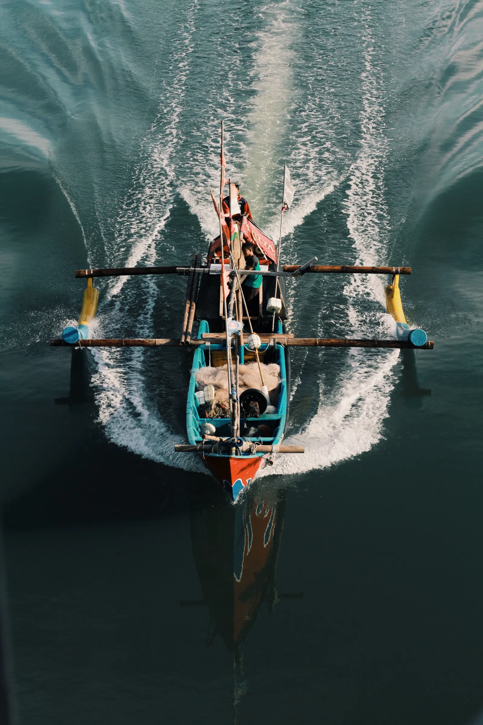 Aldea de pescadores tradicional en Montong, Lombok