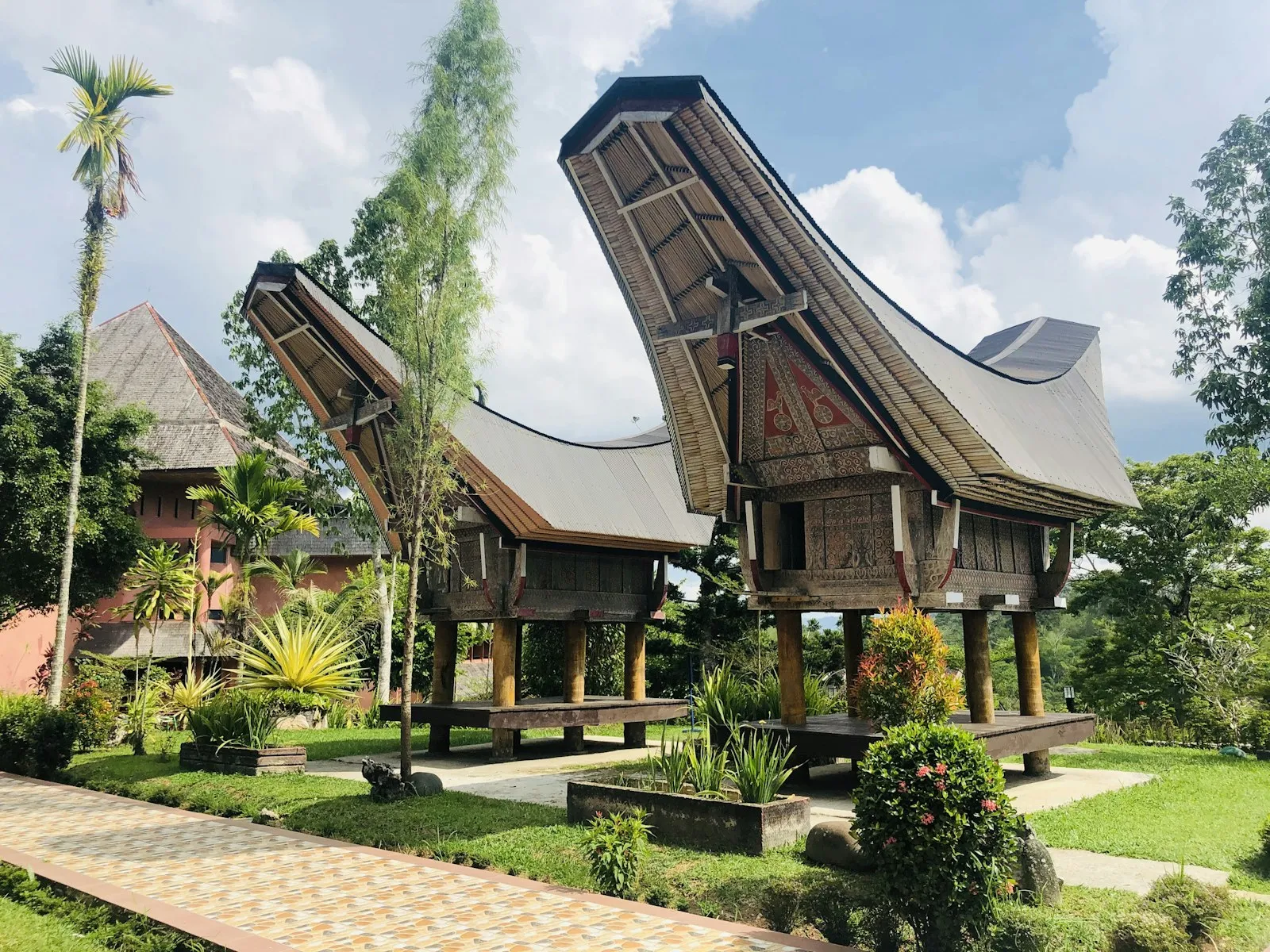 Casas tradicionales tongkonan en Tana Toraja, Sulawesi